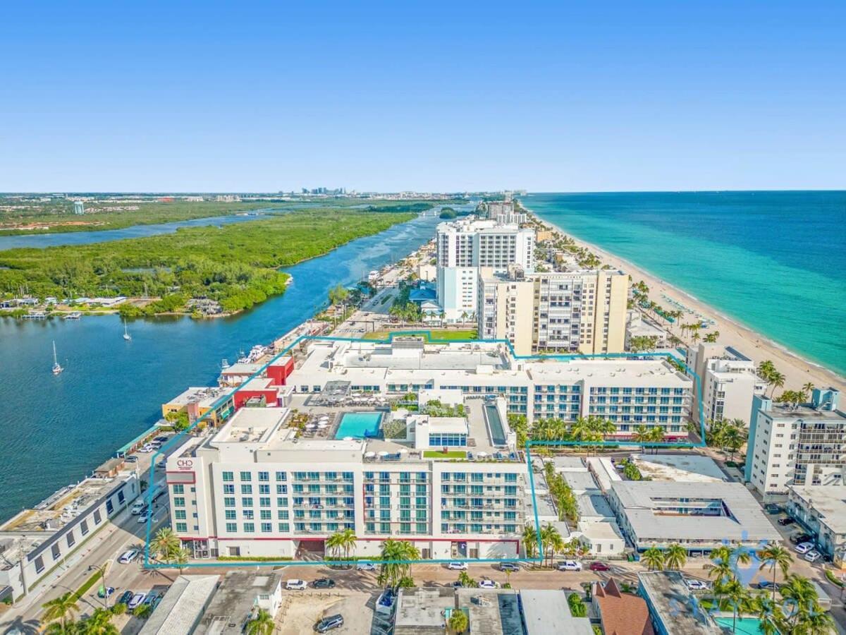 Rooftop Pool - Hollywood Beach Boardwalk Exterior foto