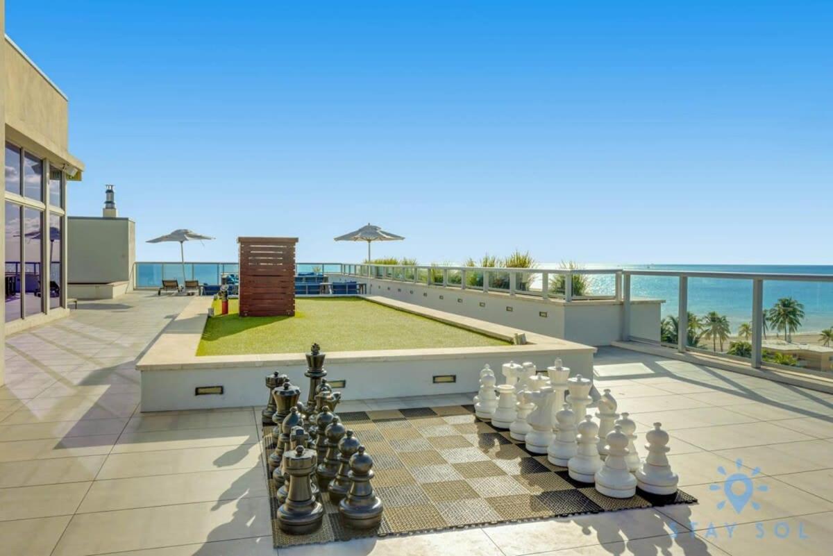 Rooftop Pool - Hollywood Beach Boardwalk Exterior foto