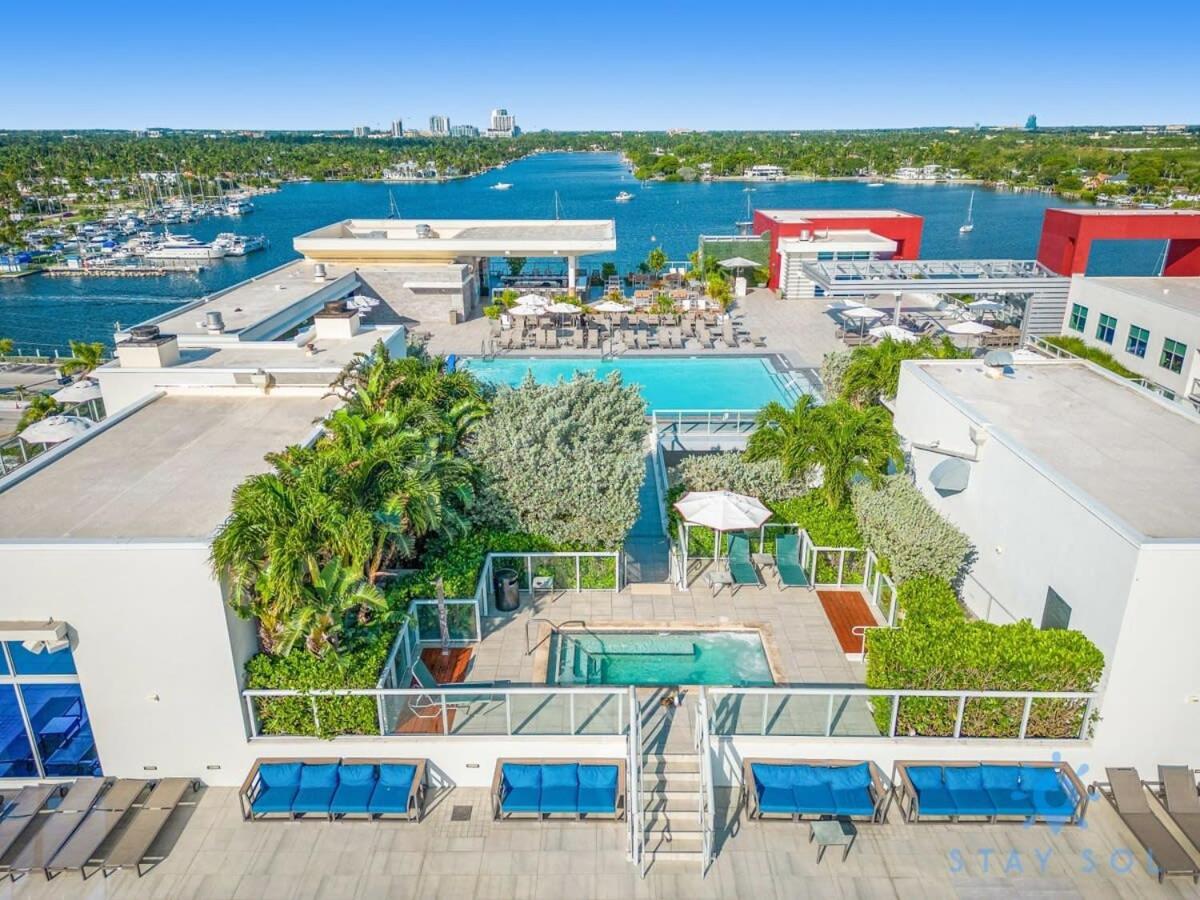 Rooftop Pool - Hollywood Beach Boardwalk Exterior foto